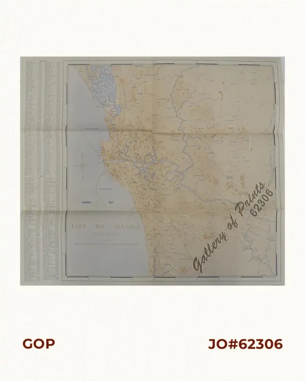 City of Manila. Prepared under the direction of the Chief Engineer, GHQ, AFPAC, U.S. Army, by Base Map Plant no. 1, August, 1945.