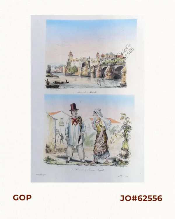 3. Pont de Manille. 4. Homme et Femme Tagals