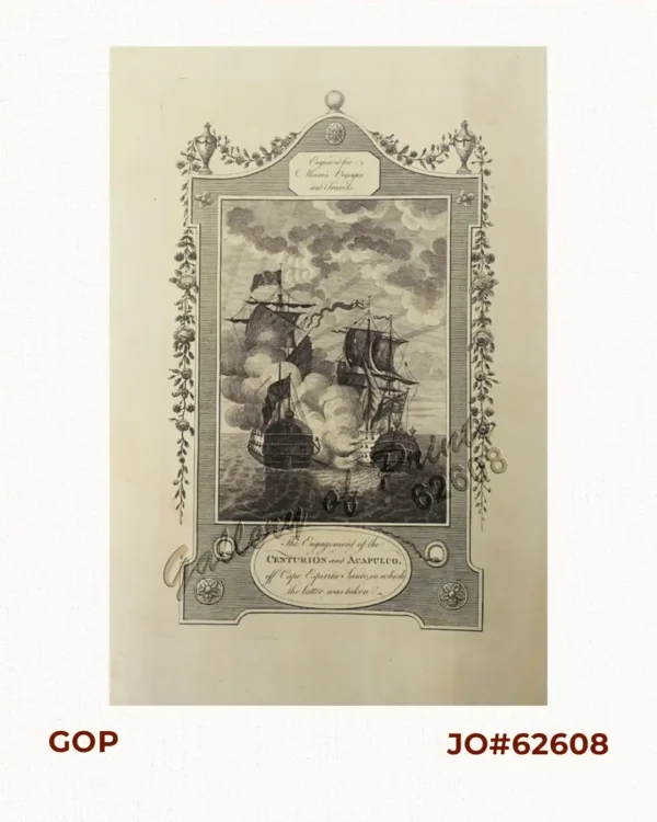 The Engagement of the CENTURION and ACAPULCO, off Cape Espiritu-Santo in which the latter was taken