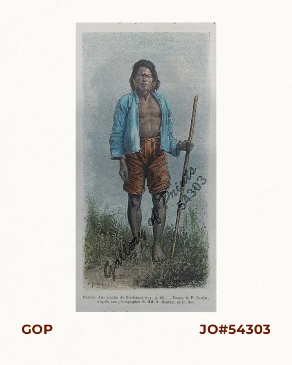 Manobo, dato (centre de Mindanao)