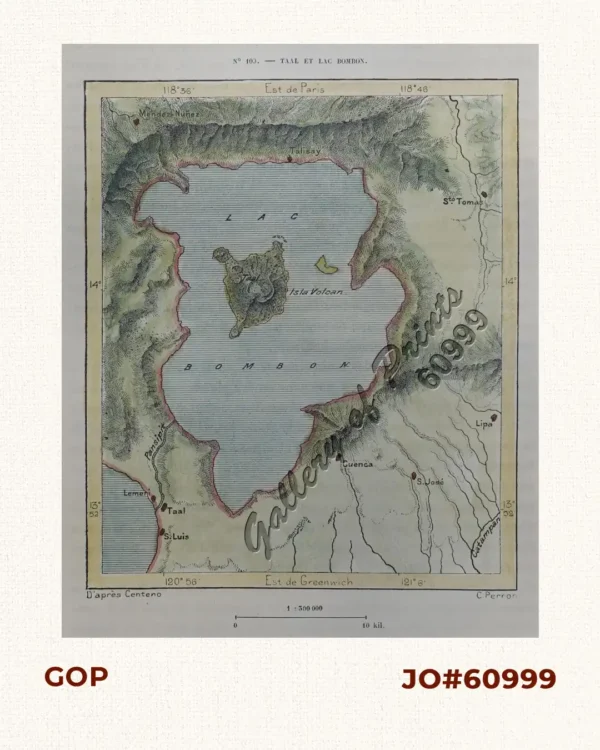 Taal et Lac Bombon. [.No. 109]