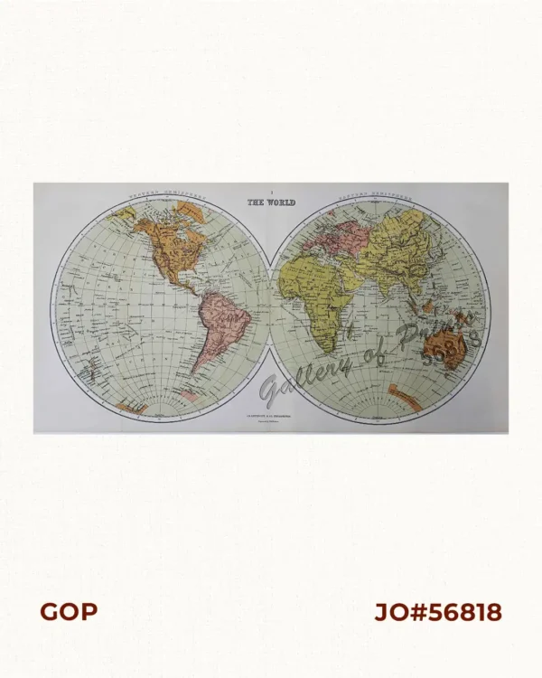 The World [Western & Eastern Hemisphere]