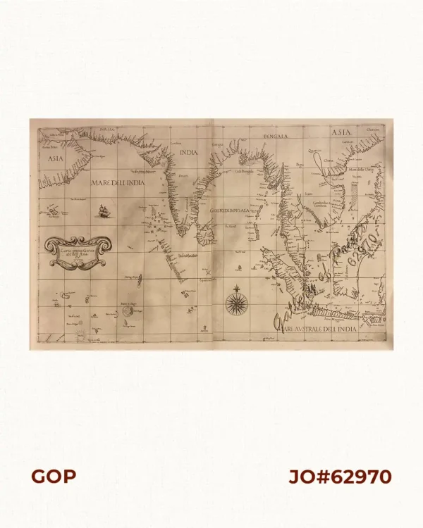 Carta Prima Generale dell' Asia