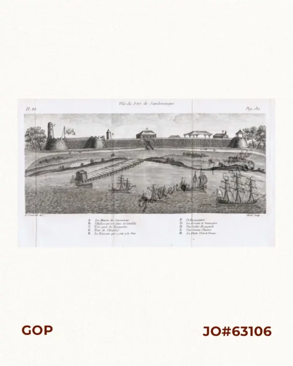 Vüe du Fort de Sambouangue    [View of Zamboanga Fort]