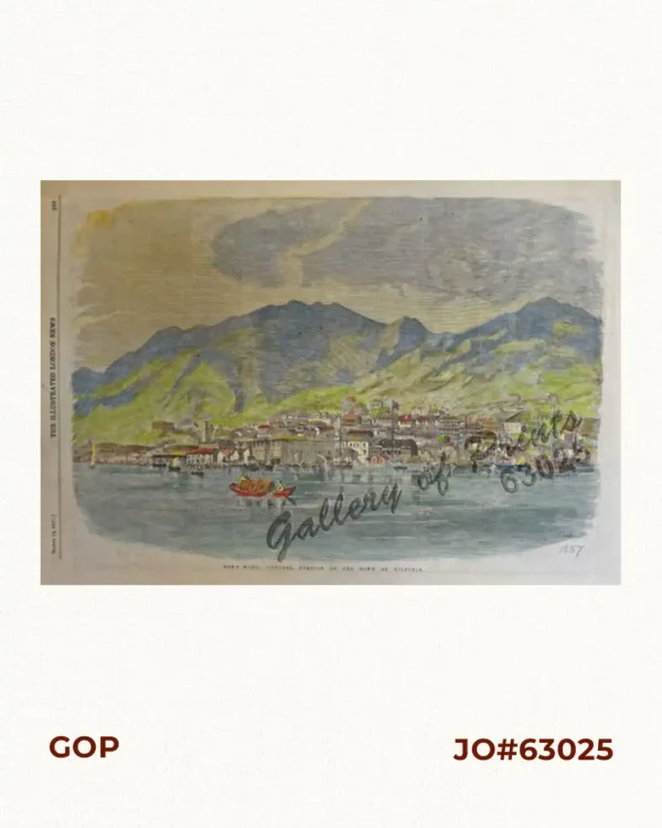 Hong-Kong: Central Portion of the Town of Victoria.