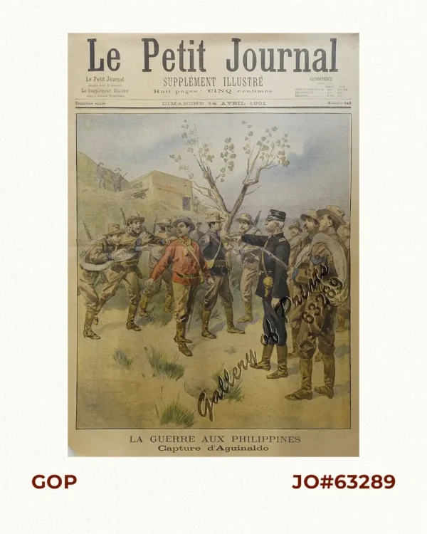 La Guerre aux Philíppines Capture d'Aguinaldo [frontispiece]