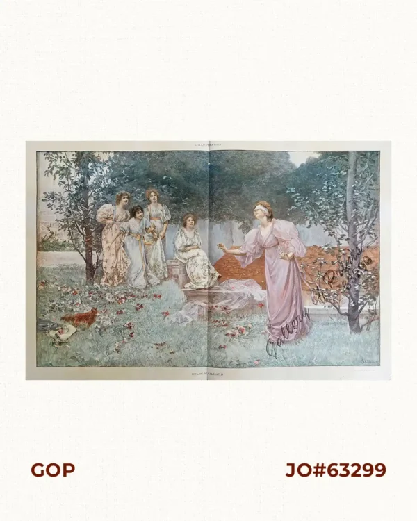 Colin-Maillard [Blind man's buff]