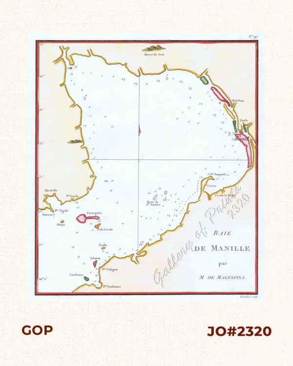 Baie de Manille par M. De Malespina