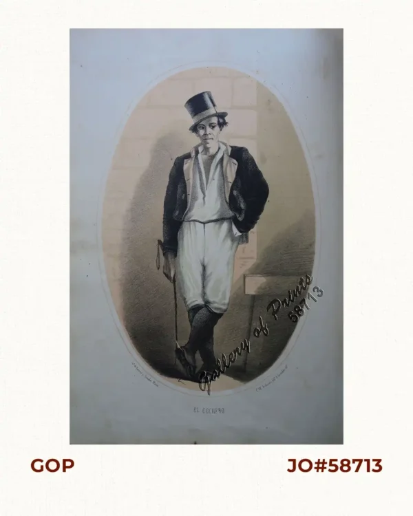 El cochero. [The Coachman]