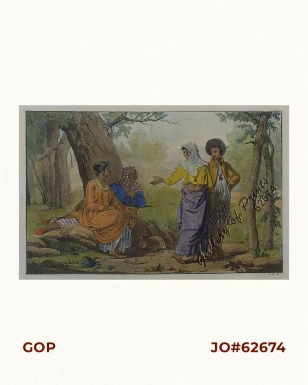 [Costumes of the Inhabitants of Manilla]