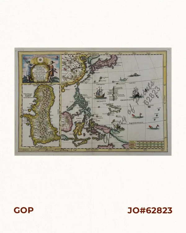 Nova et vera exhibitio..Insularum Marianarum… inset: [Guam]