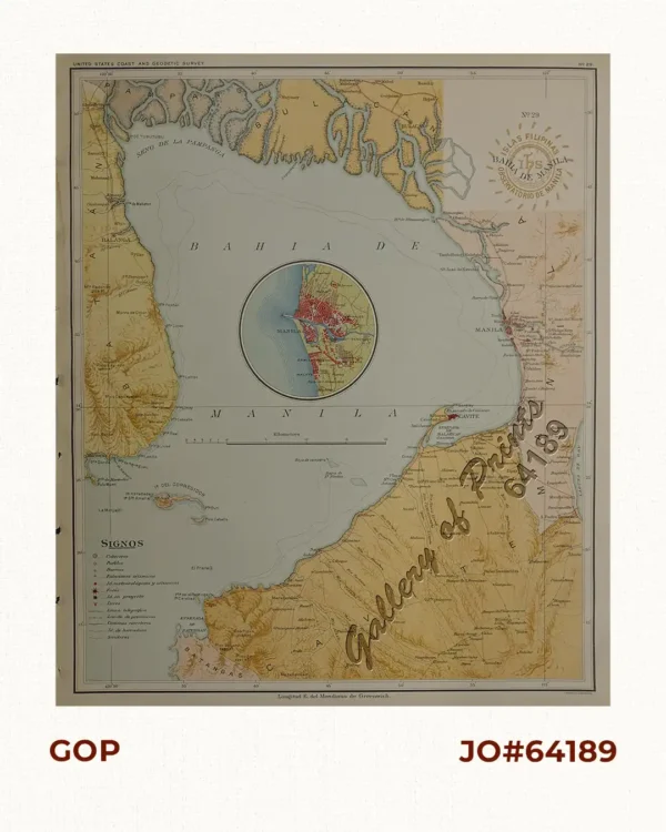 Bahia de Manila pl. 29 inset: Manila