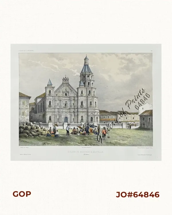 Eglise de Bidondo a Manille [Binondo Church in Manila]