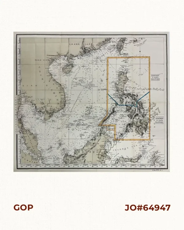[Hydrographic Map of the US - possessions in Eastern Asia] …… Philippine Archipelago