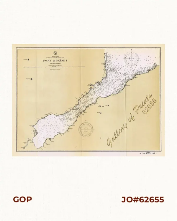 Philippine Islands  North Coast of Mindanao  Port Misamis  From a Spanish survey in 1896.