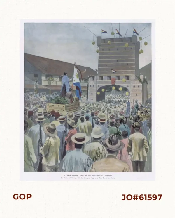 A Triumphal Parade of Insurgent Troops