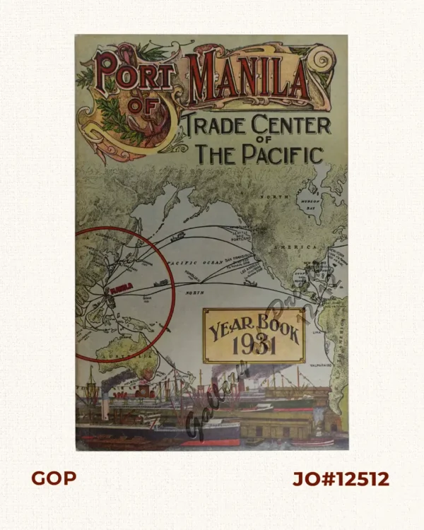 Port of Manila,  Trade Center of the Pacific  Year Book 1931