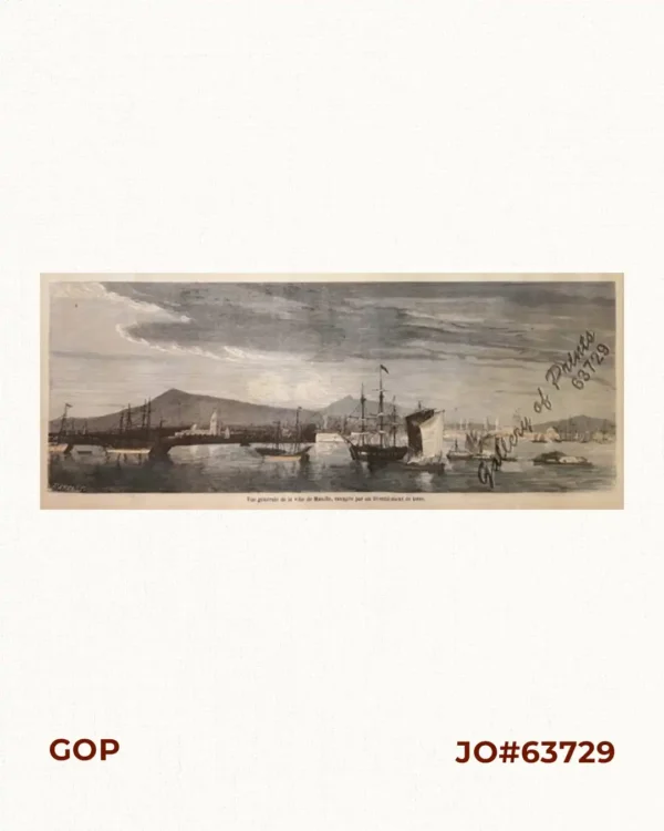 Vue générale de la ville de Manille, ravagée par un tremblement de terre. [General View of Manila City after the Earthquake]