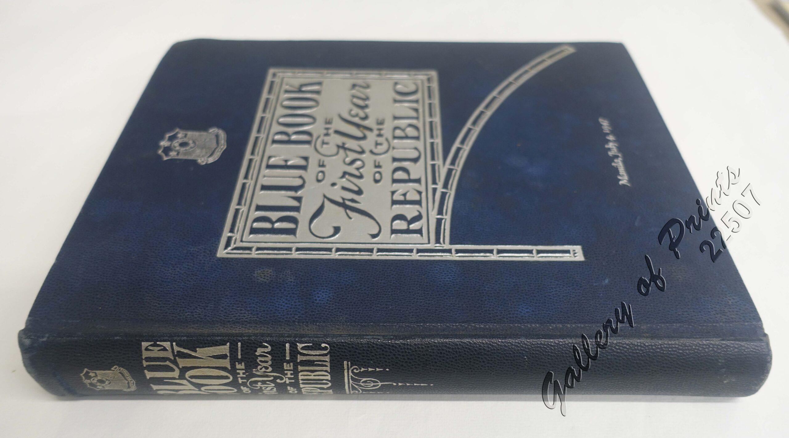Blue Book of the First Year of the Republic of the Philippines - Image 2