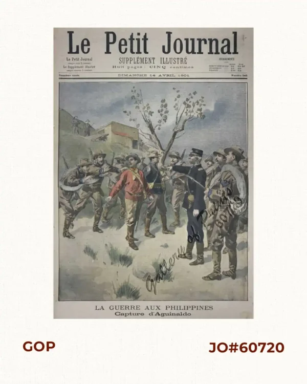 La Guerre aux Philíppines Capture d’Aguinaldo [frontispiece]