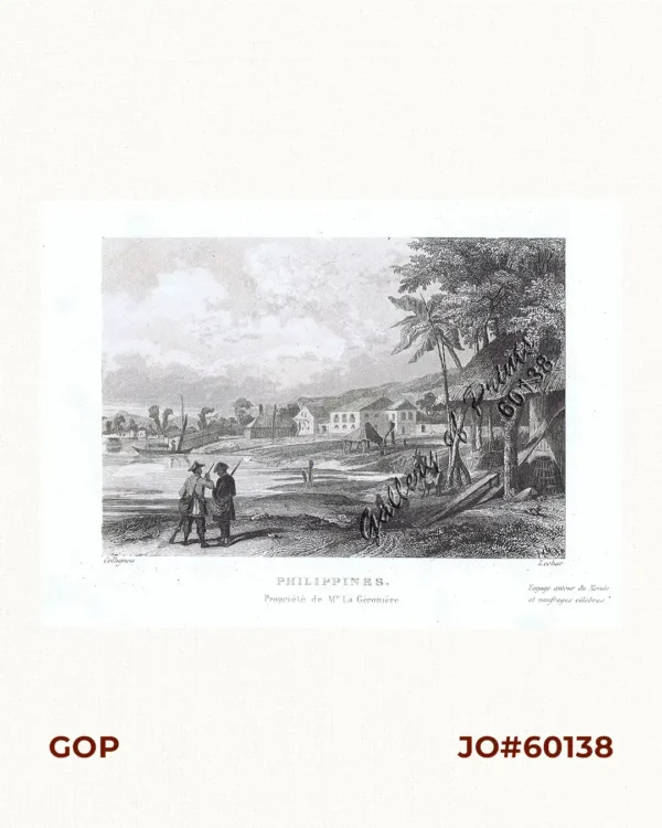 Philippines. Propriete de Mr. La Geroniere