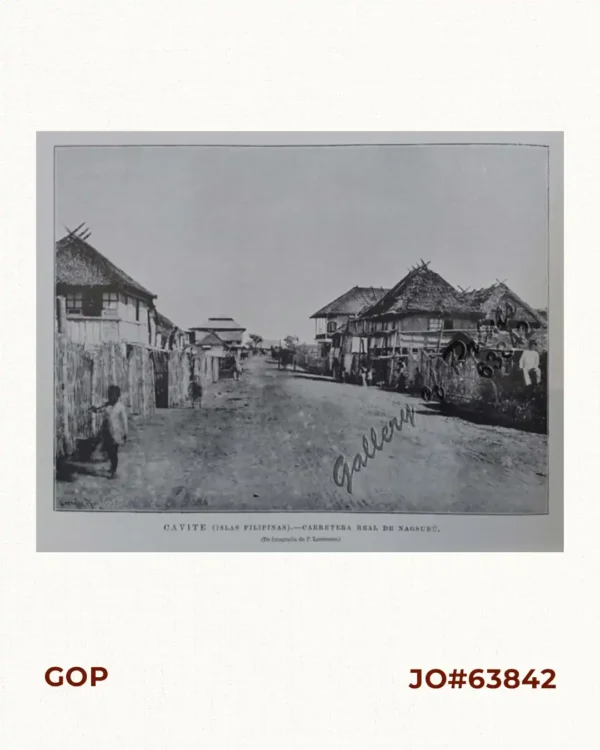 Cavite (Islas Filipinas). - Carretera Real de Nagsubú [sic] [Nasugbu]