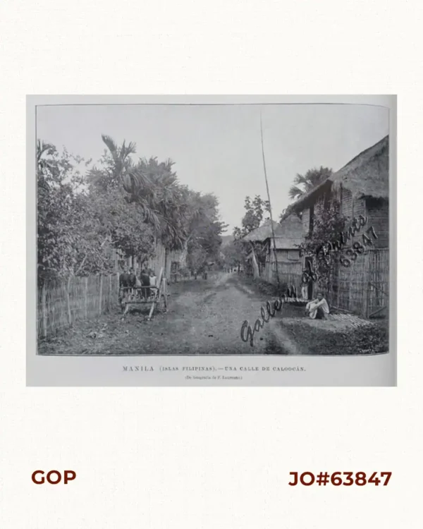 Manila (Islas Filipinas). - Una calle de Caloocán.