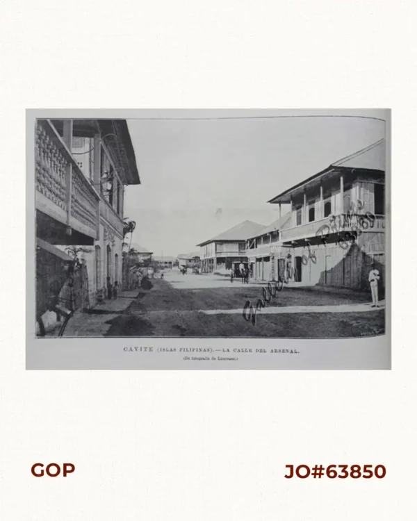 Cavite (Islas Filipinas). - La Calle del Arsenal.