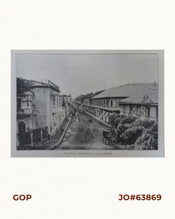 Manila (Filipinas) - La Calle Real.