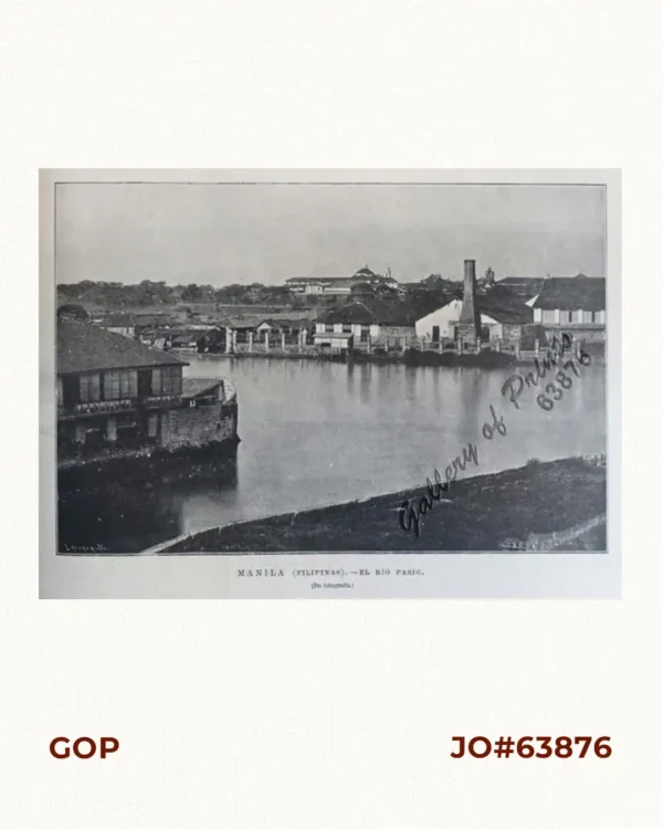 Manila (Filipinas). - El Río Pasig.