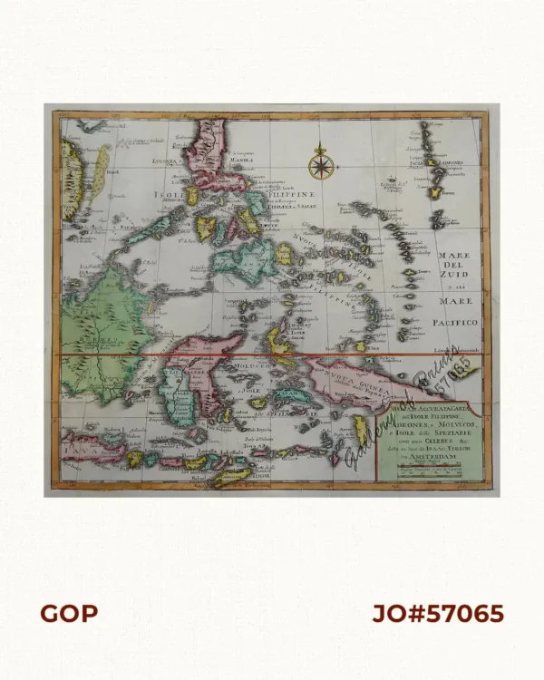 Nuova et Accurata Carta dell 'Isole Filippine... Celebes & c.