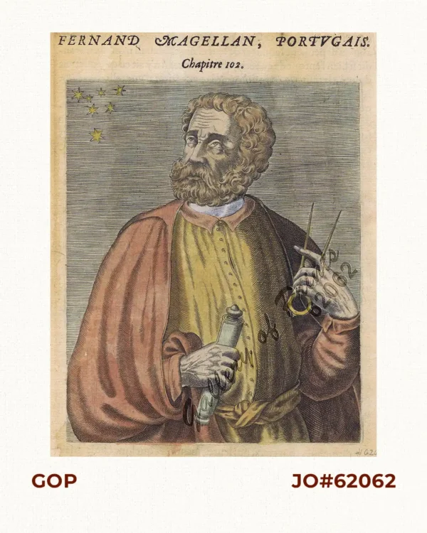 Fernand Magellan, Portugais [portrait]
