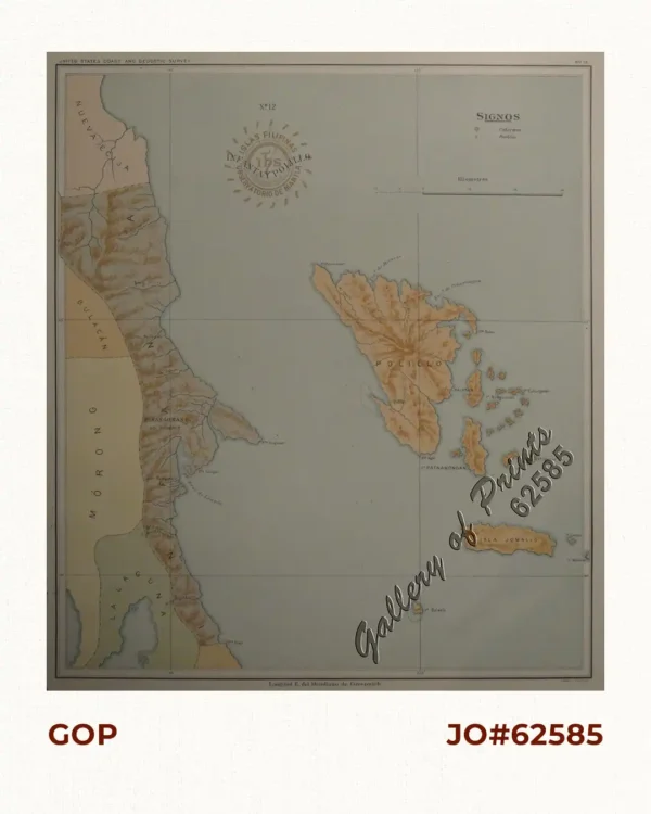 Islas de Infanta y Polillo  pl. 12 [Quezon Prov., Polilio Is., Pananongan I., Jomalig I.]