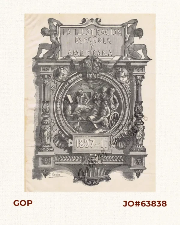 La Ilustracion Española y Americana [frontispiece]