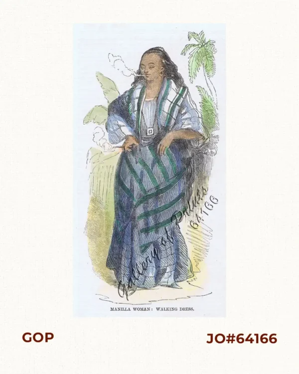 Manilla Woman: Walking Dress.