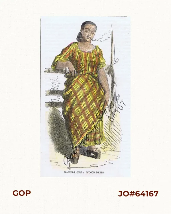 Manilla Girl: Indoor Dress.