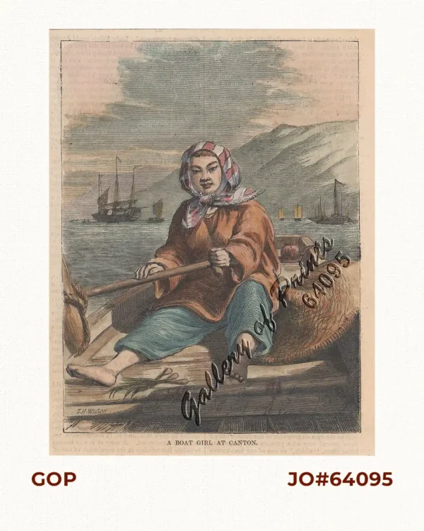 A Boat Girl at Canton