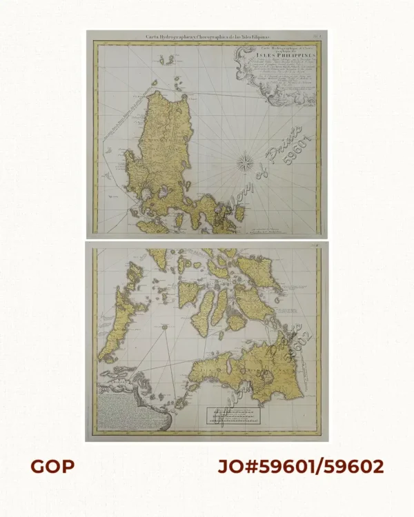 Carte Hydrographique & Chorographique des Isles Philippines (Carta Hydrographica y Chorographica de las Ysles Filipinas)