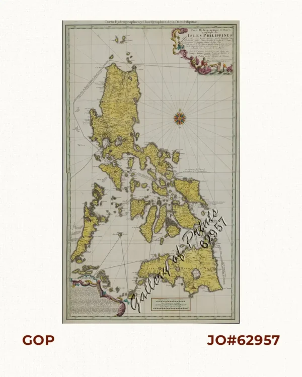 Carte Hydrographique & Chorographique des Isles Philippines (Carta Hydrographica y Chorographica de las Ysles Filipinas)