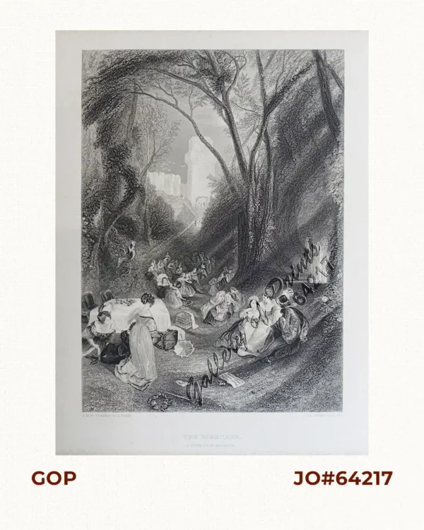 The Bird Cage. A Scene from Boccaccio