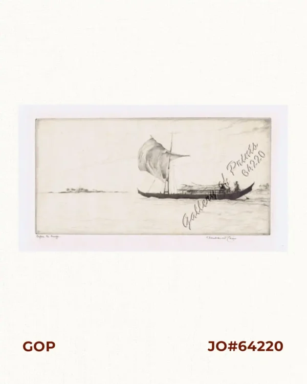 [Sailing Boat] [illegible title]