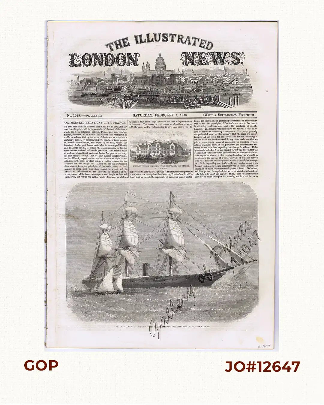 The Illustrated London News Vol. 36 - No. 1015
