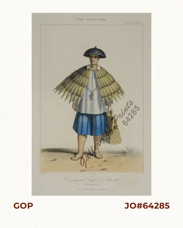 Campagnard Tagal, pres de Manille  (Iles Philippines.) [Tagalog Man from the Countryside near Manila]