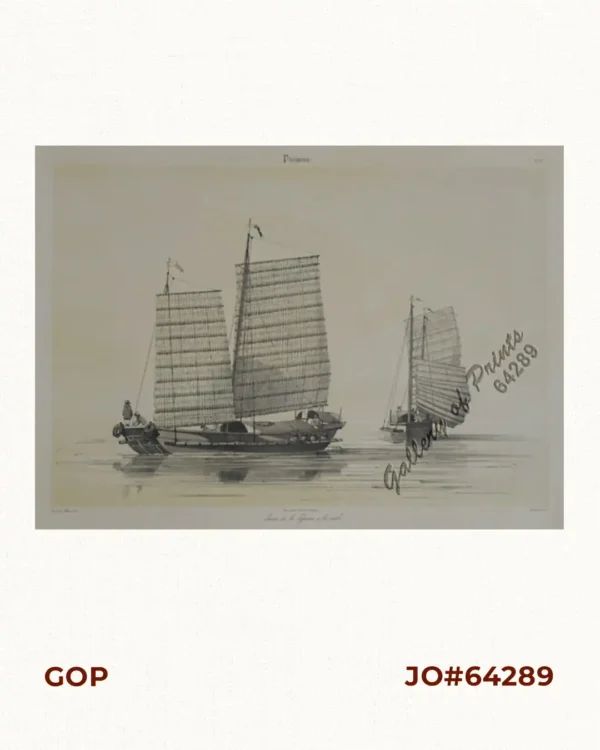 Cascos de la Laguna, a la voile.  ["Cascos" from La Laguna, under Sail]