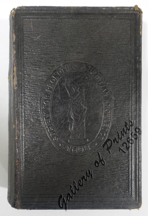 La Sainte Bible, contenant l'ancien et le nouveau testament.  [The Holy Bible, Containing the Old and the New Testament]  Version Revue sur les Originaux