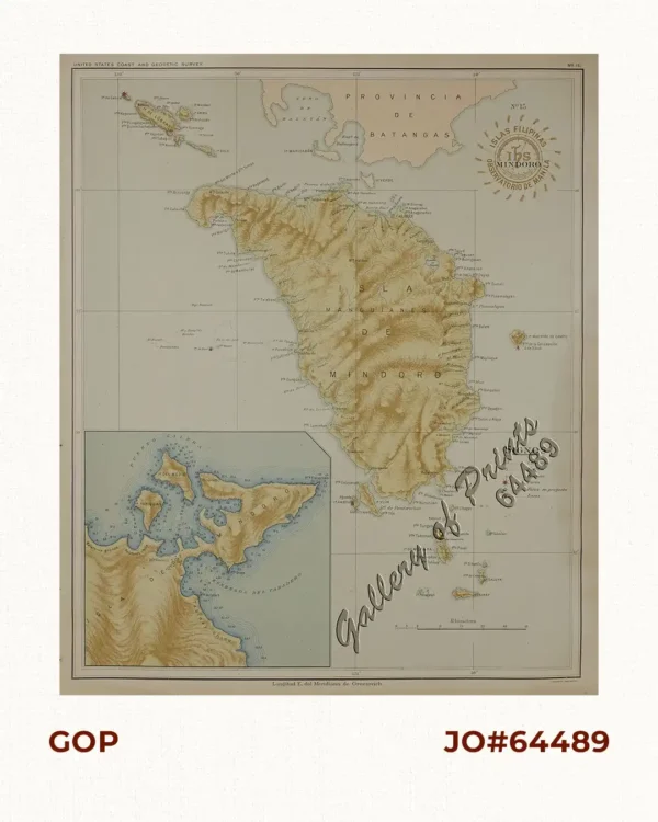 Isla de Mindoro  pl. 15 inset: Puerto Galera