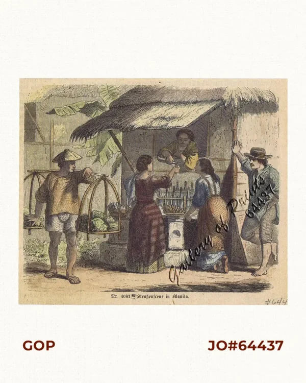 Strassenszene in Manila  Nr. 4081  [Streetscene in Manila]