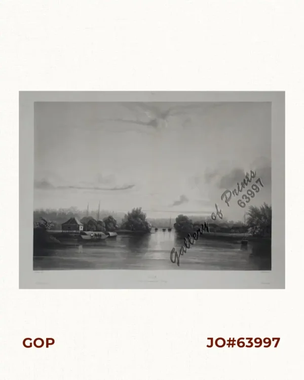 Site dans la riviere de Passig. [sic]. [View of the Pasig River]