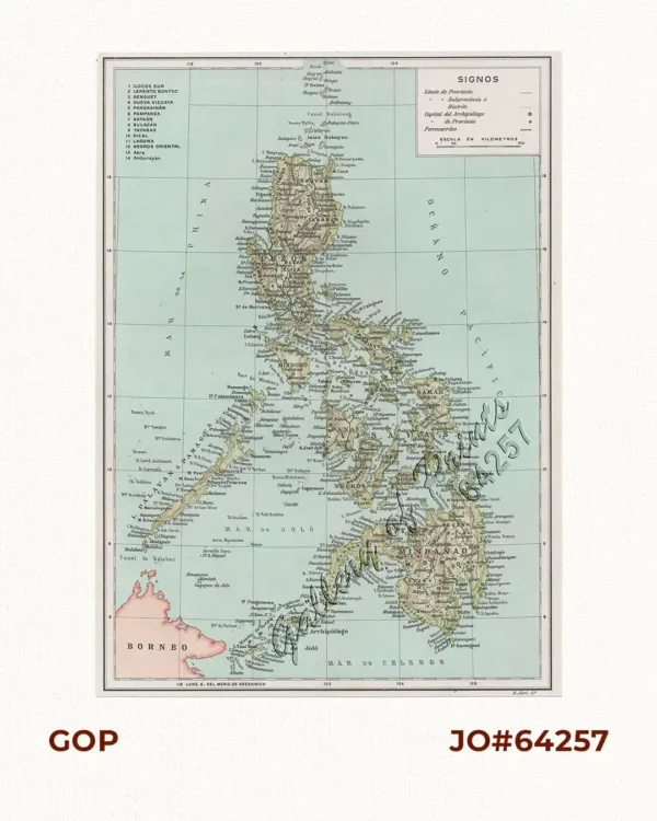 Filipinas, lám.I  Filipinas