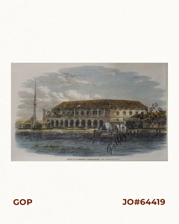 The Earthquake at Manilla: Ruins of Government Tobacco Store.